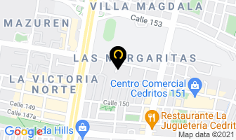 Mapa de Amor Vida Y Servicio Fundación en Bogotá D.C