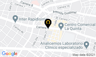 Mapa de Amorticar's Boutique en Ibagué
