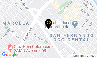 Mapa de Amortiguadores Iw en Bogotá D.C