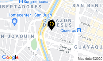 Mapa de Amortiguadores J.s. en Medellín