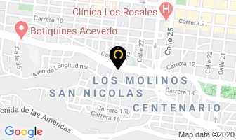 Mapa de Amortiguadores & Mas en Pereira