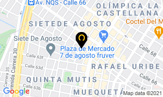 Mapa de Amortiguadores Rcc en Bogotá D.C