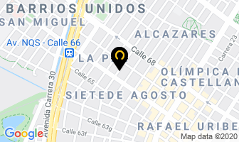 Mapa de Amortiguando Djcr en Bogotá D.C
