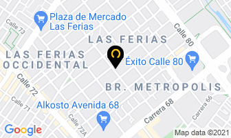 Mapa de Ampaca Ltda en Bogotá D.C