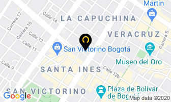 Mapa de Amparo Palacios Mora en Bogotá D.C