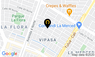 Mapa de Ams-farmacéutica en Cali