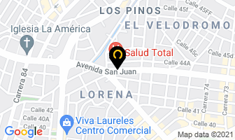 Mapa de A.m.s.t. en Medellín