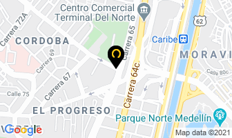 Mapa de An & Co en Medellín