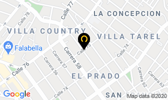 Mapa de An Construcciones S.a.s. en Barranquilla