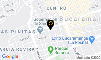 Mapa de Ana Isabel Camargo Ramírez en Bucaramanga