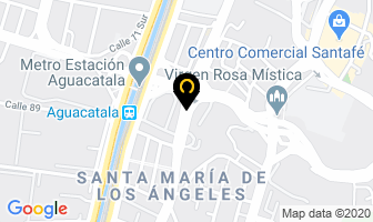 Mapa de Analfe en Medellín