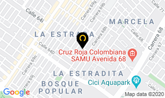 Mapa de Analitica De Aguas en Bogotá D.C