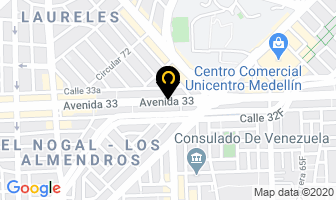 Mapa de Analtec Laboratorios en Medellín
