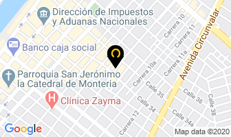 Mapa de Analytica S.a. en Montería