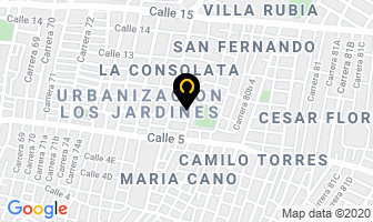Mapa de Analytica S.a. en Cartagena