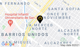 Mapa de Anamaría Bodas en Bogotá D.C