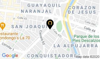 Mapa de Anclajes Y Equipos G.e. S.a. en Medellín