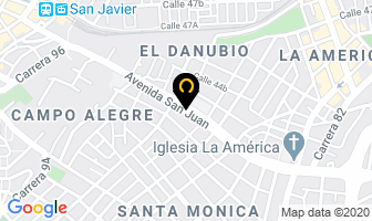 Mapa de Andamios Antioquia en Medellín