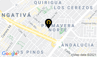 Mapa de Andamios El Triunfo en Bogotá D.C