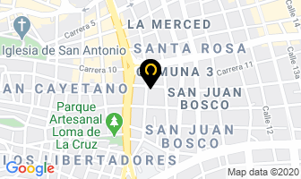 Mapa de Andamios Francisco Vasquez en Cali