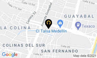 Mapa de Andamios La Torre Ltda en Medellín