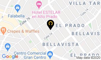 Mapa de Andean Veterinary Ltda. en Barranquilla