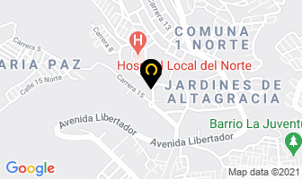 Mapa de Andiformas Ltda.u en Bucaramanga