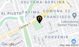 Mapa de Andina en Cali