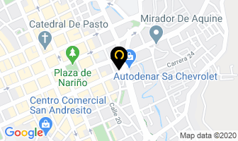 Mapa de Andina De Llantas en Pasto