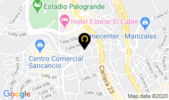 Mapa de Andina De Servicios en Manizales