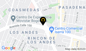 Mapa de Andinafluid Ltda en Bogotá D.C
