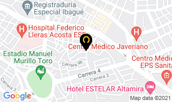 Mapa de Andrade Soacha Albeiro en Ibagué