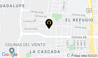 Mapa de Andrade Viveros César A. en Cali