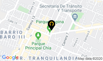 Mapa de Andremotos en Chía