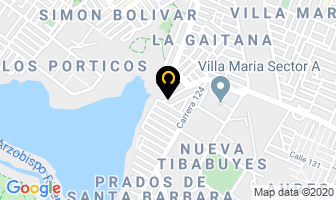 Mapa de Anesgo en Bogotá D.C