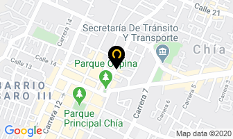 Mapa de Angel Gourmet en Chía