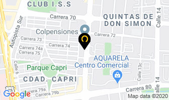 Mapa de Angel Laboratorio en Cali
