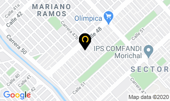 Mapa de Angel Ospina Plomeros en Cali