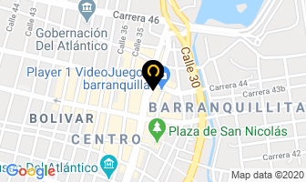 Mapa de Angel Platería en Barranquilla