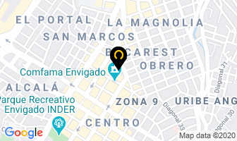 Mapa de Angel Spa De Uñas en Medellín