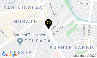 Mapa de Angeles Gourmet en Bogotá D.C