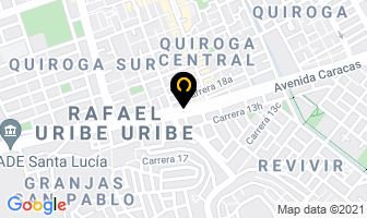 Mapa de Angely Distribuidora De Belleza en Bogotá D.C