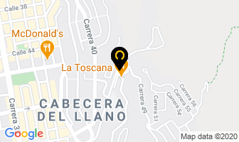 Mapa de Angoz Publicidad en Bucaramanga