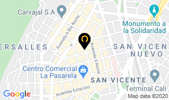 Mapa de Angulo Alfredo Arquitectura-ingeniería en Cali