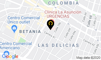 Mapa de Angulo Spirko Ricardo Alberto en Barranquilla