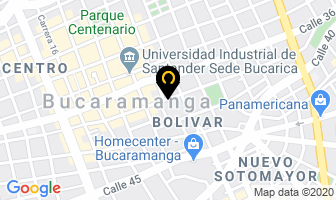 Mapa de Aniacril en Bucaramanga