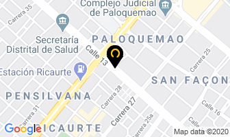 Mapa de Anibal Rojas Ltda. en Bogotá D.C