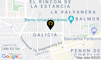 Mapa de Anilinas El Indio en Bogotá D.C