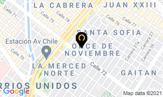 Mapa de Anillado Preplas Ltda. en Bogotá D.C