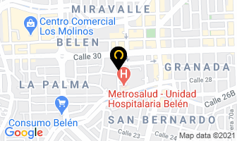 Mapa de Anillamos en Medellín